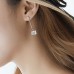 Dangling Crystal Cubic Earring