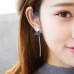 Dual Colour Triangle Earring