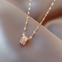 Dainty Cylindrical Pendant